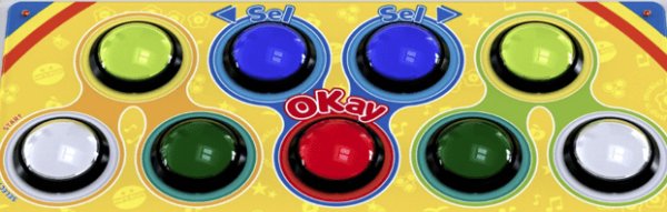 画像2: [非静音] POP'N機：三和ボタンセット（DJDAO/GENBU等に適用）※納期：1-2週間程度※日本国内便送料無料 (2)